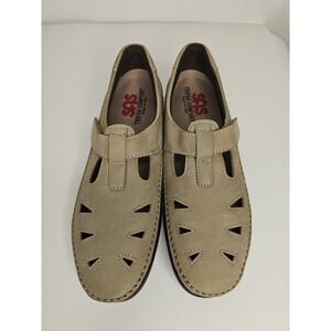 SAS Roamer Tripad Comfort Mary Jane Shoes Round Toe Casual Sage Womens Size 8.5